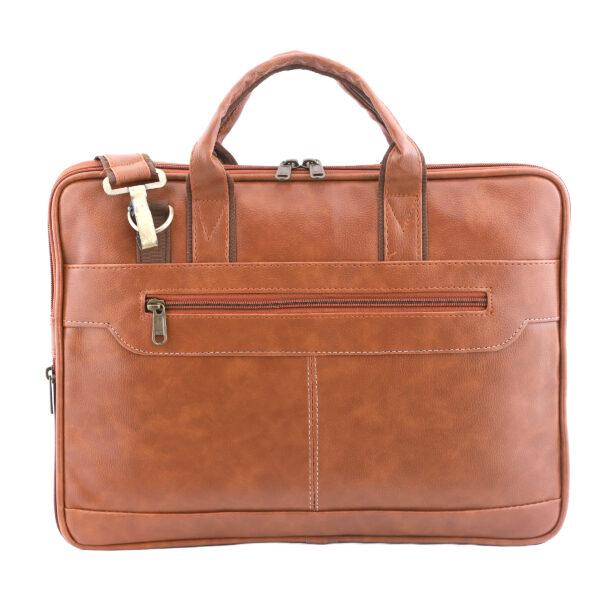 Men & Women Tan Messenger Bag - Image 5