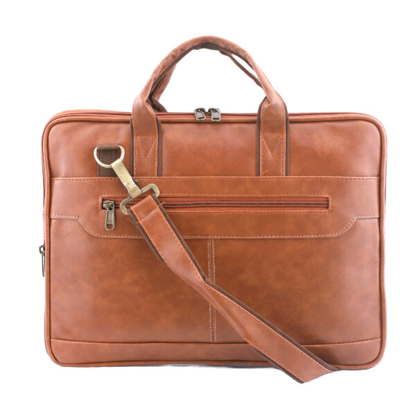 Men & Women Tan Messenger Bag - Image 6