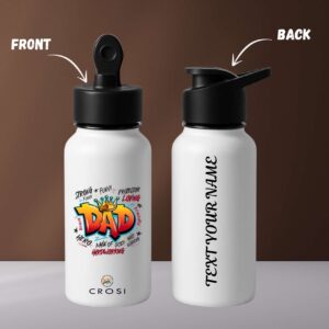 KK CROSI Personalized Stainless Steel Thermos Bottle – 500-ml|