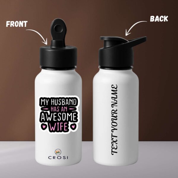 KK CROSI Personalized Stainless Steel Thermos Bottle – 500-ml | - Image 14