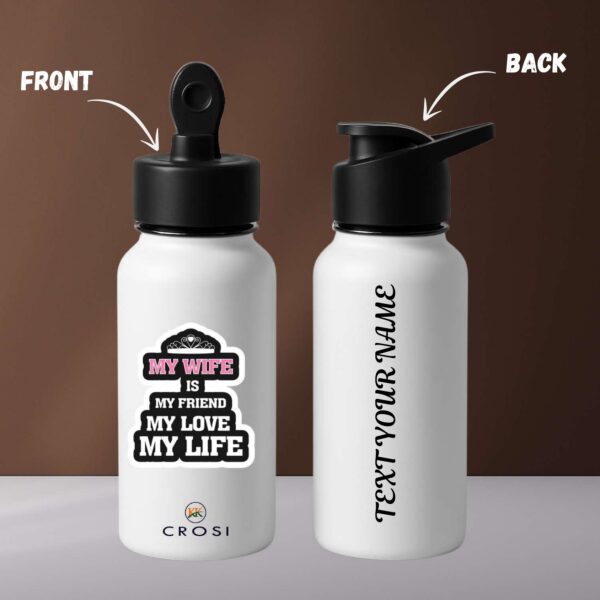 KK CROSI Personalized Stainless Steel Thermos Bottle – 500-ml | - Image 16